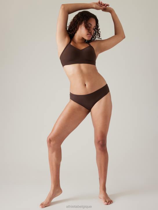 Athleta femmes soutien-gorge ajustable rituel d-dd JRTZ626 soutiens-gorge et sous-vêtements | brun grillé