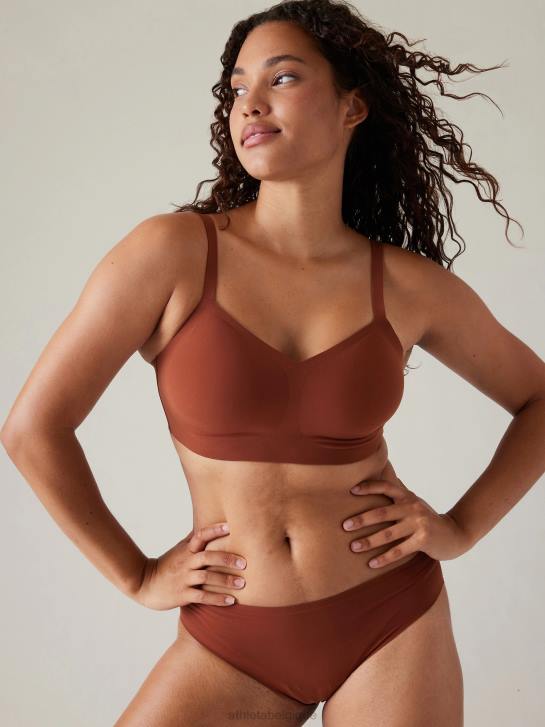 Athleta femmes soutien-gorge ajustable rituel d-dd JRTZ630 soutiens-gorge et sous-vêtements | acajou ancien