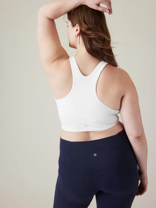Athleta femmes soutien-gorge court conscient d-dd JRTZ275 soutiens-gorge et sous-vêtements | blanc