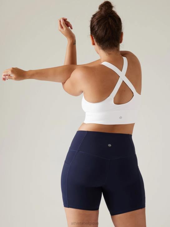 Athleta femmes soutien-gorge long Warrior d-dd+ JRTZ663 soutiens-gorge et sous-vêtements | blanc