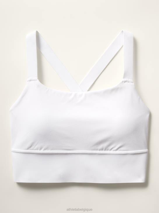 Athleta femmes soutien-gorge long Warrior d-dd+ JRTZ663 soutiens-gorge et sous-vêtements | blanc