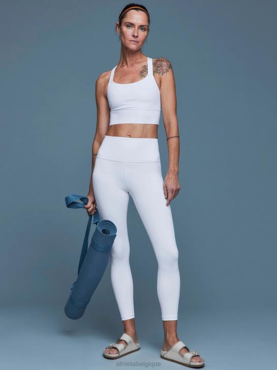 Athleta femmes soutien-gorge long Warrior d-dd+ JRTZ663 soutiens-gorge et sous-vêtements | blanc