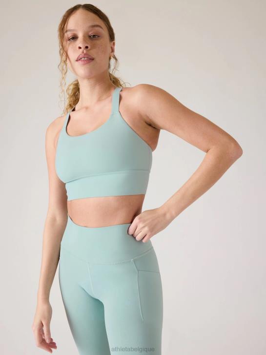 Athleta femmes soutien-gorge long Warrior d-dd+ JRTZ720 soutiens-gorge et sous-vêtements | bleu de l'aube