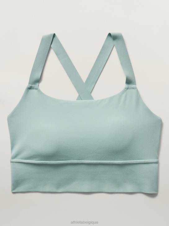 Athleta femmes soutien-gorge long Warrior d-dd+ JRTZ720 soutiens-gorge et sous-vêtements | bleu de l'aube