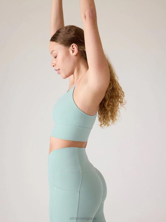 Athleta femmes soutien-gorge long Warrior d-dd+ JRTZ720 soutiens-gorge et sous-vêtements | bleu de l'aube