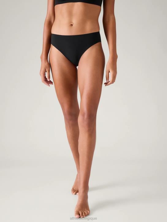 Athleta femmes lot de 3 sous-vêtements de bikini rituel JRTZ619 soutiens-gorge et sous-vêtements | noir