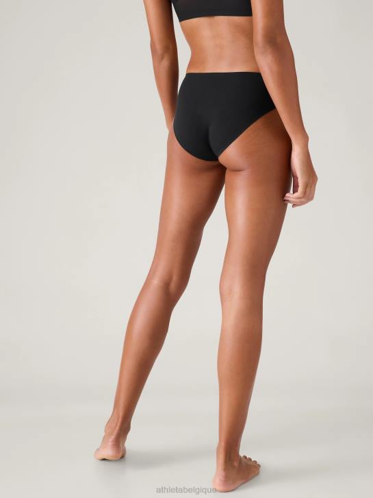 Athleta femmes lot de 3 sous-vêtements de bikini rituel JRTZ619 soutiens-gorge et sous-vêtements | noir