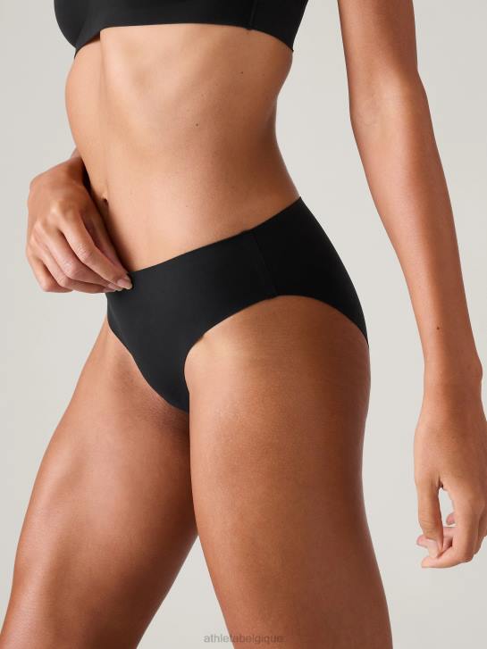 Athleta femmes lot de 3 sous-vêtements de bikini rituel JRTZ619 soutiens-gorge et sous-vêtements | noir