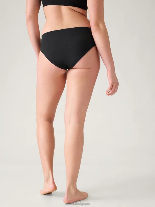 Athleta femmes lot de 3 sous-vêtements de bikini rituel JRTZ619 soutiens-gorge et sous-vêtements | noir