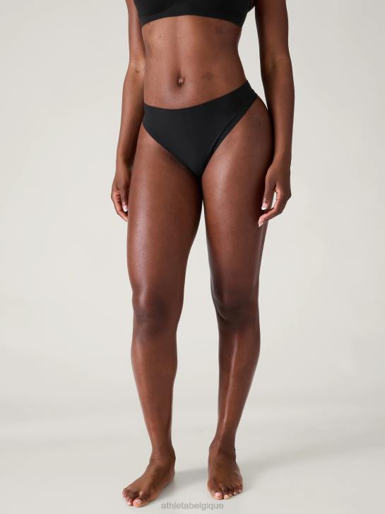 Athleta femmes lot de 3 sous-vêtements string rituel JRTZ623 soutiens-gorge et sous-vêtements | noir