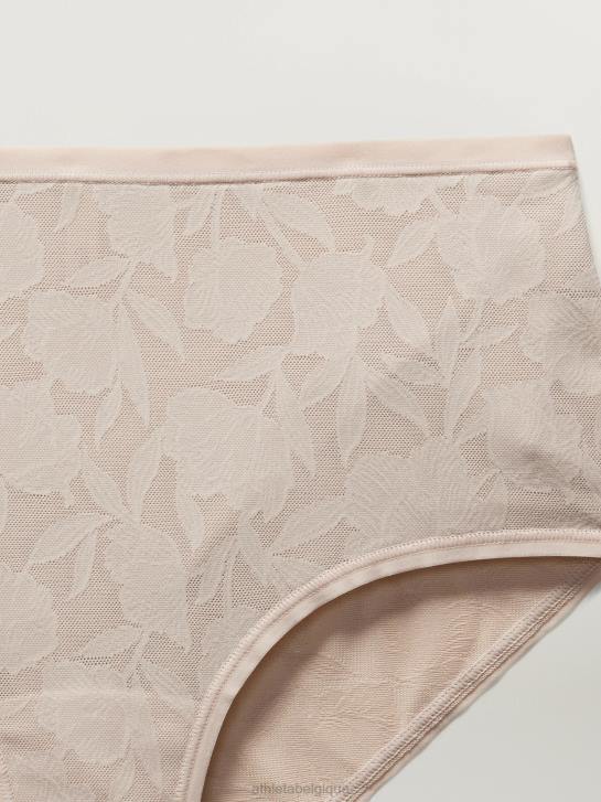 Athleta femmes sous-vêtement boyshort rituel JRTZ641 soutiens-gorge et sous-vêtements | dentelle beige