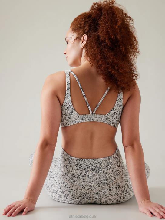 Athleta femmes expirer soutien-gorge a-c JRTZ702 soutiens-gorge et sous-vêtements | texture grise