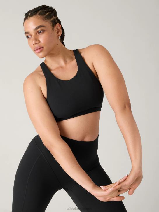 Athleta femmes les clés transcendent le soutien-gorge a-c JRTZ696 soutiens-gorge et sous-vêtements | noir
