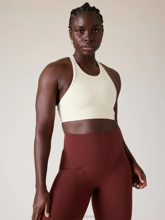 Athleta femmes les clés transcendent le soutien-gorge a-c JRTZ732 soutiens-gorge et sous-vêtements | crème chantilly