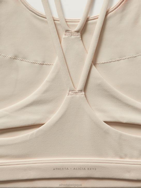 Athleta femmes les clés transcendent le soutien-gorge a-c JRTZ732 soutiens-gorge et sous-vêtements | crème chantilly