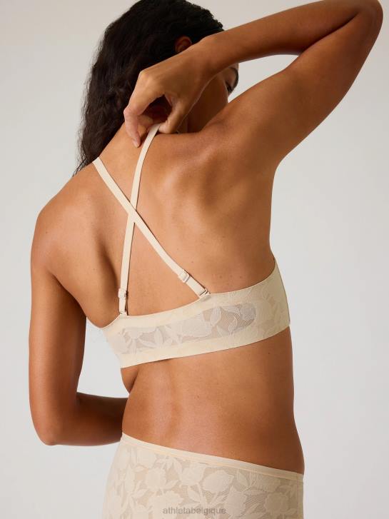 Athleta femmes soutien-gorge ajustable rituel a-c JRTZ608 soutiens-gorge et sous-vêtements | dentelle beige
