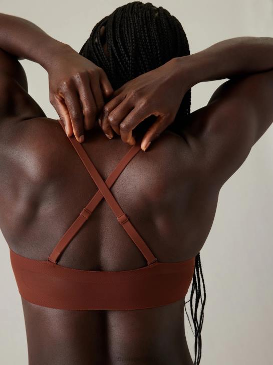 Athleta femmes soutien-gorge ajustable rituel a-c JRTZ629 soutiens-gorge et sous-vêtements | acajou ancien
