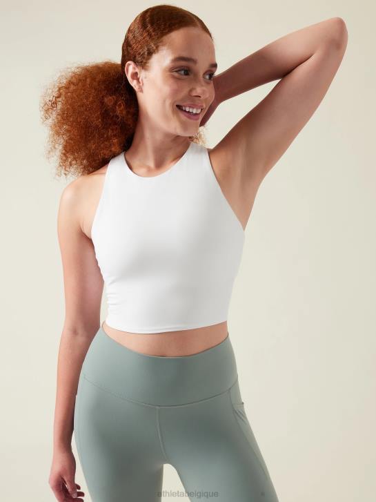 Athleta femmes soutien-gorge court conscient a-c JRTZ403 soutiens-gorge et sous-vêtements | blanc