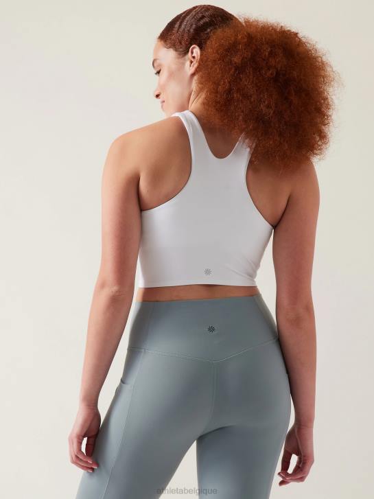 Athleta femmes soutien-gorge court conscient a-c JRTZ403 soutiens-gorge et sous-vêtements | blanc