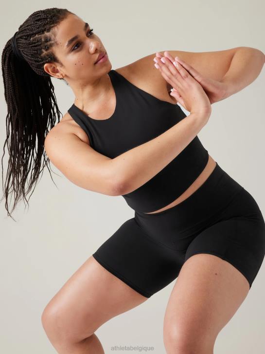 Athleta femmes soutien-gorge court conscient a-c JRTZ490 soutiens-gorge et sous-vêtements | noir