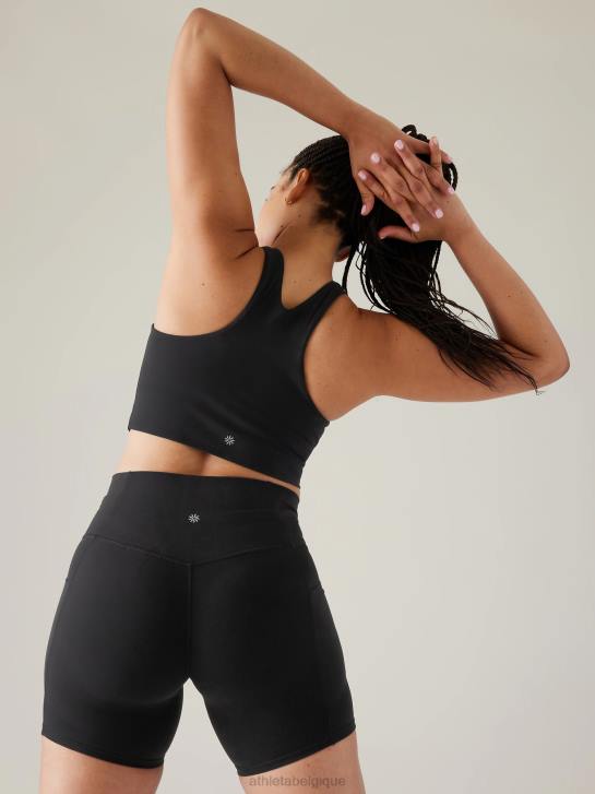 Athleta femmes soutien-gorge court conscient a-c JRTZ490 soutiens-gorge et sous-vêtements | noir