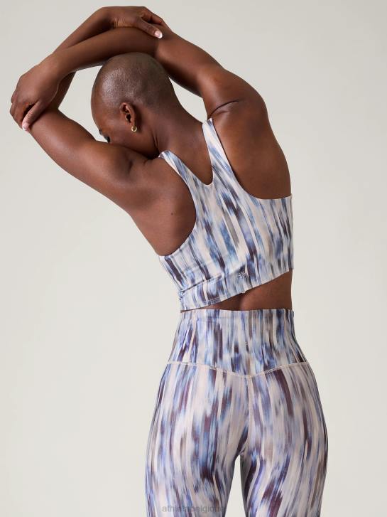 Athleta femmes soutien-gorge court conscient a-c JRTZ693 soutiens-gorge et sous-vêtements | beige abstrait