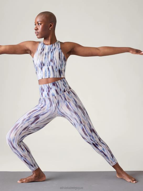 Athleta femmes soutien-gorge court conscient a-c JRTZ693 soutiens-gorge et sous-vêtements | beige abstrait