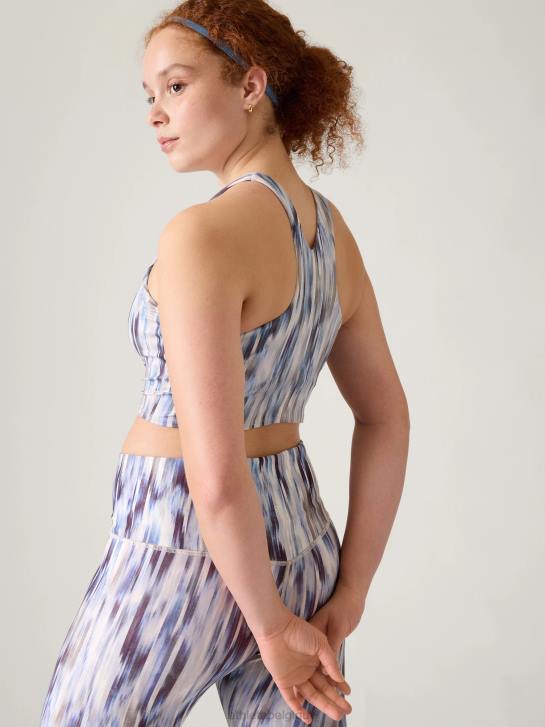 Athleta femmes soutien-gorge court conscient a-c JRTZ693 soutiens-gorge et sous-vêtements | beige abstrait