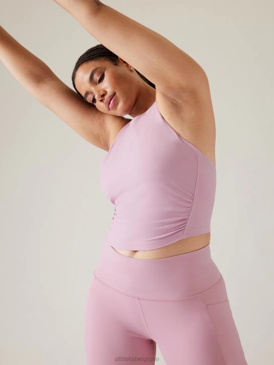 Athleta femmes soutien-gorge court torsadé conscient a-c JRTZ235 soutiens-gorge et sous-vêtements | bégonia