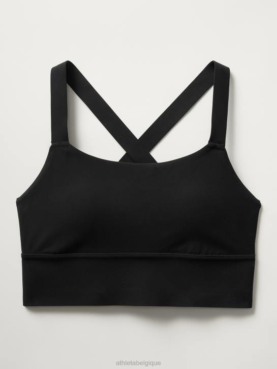 Athleta femmes soutien-gorge long guerrier a-c JRTZ590 soutiens-gorge et sous-vêtements | noir
