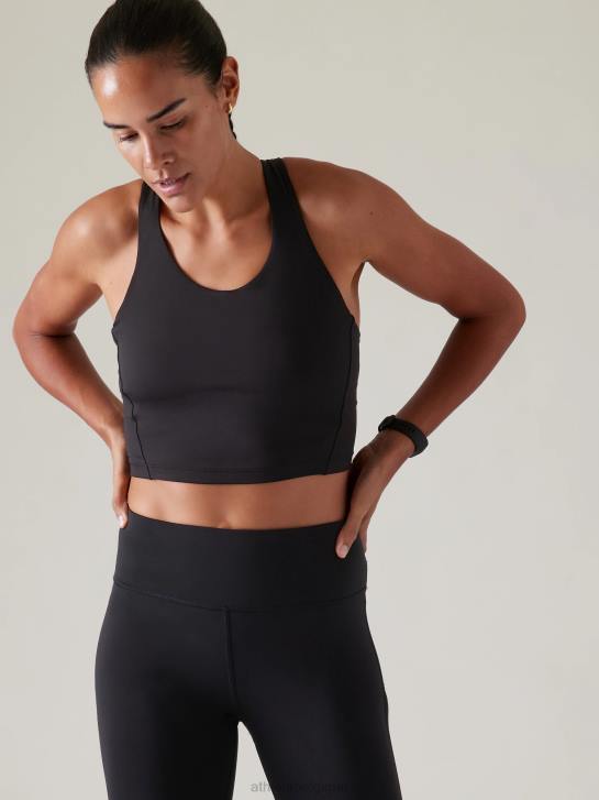 Athleta femmes soutien-gorge long ultime a-c JRTZ439 soutiens-gorge et sous-vêtements | noir