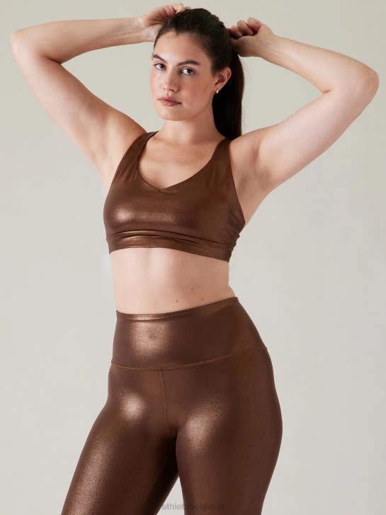 Athleta femmes soutien-gorge réconfort a-c JRTZ606 soutiens-gorge et sous-vêtements | éclat brun grillé
