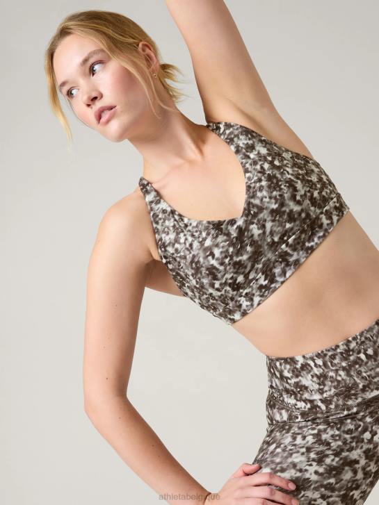 Athleta femmes soutien-gorge réconfort a-c JRTZ726 soutiens-gorge et sous-vêtements | opaline florale noire