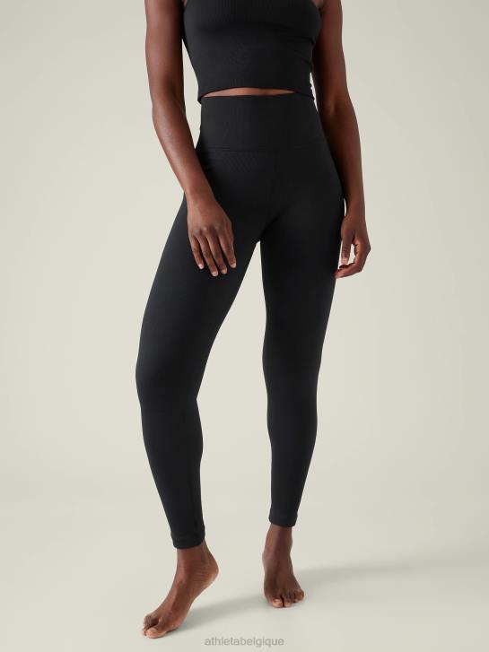 Athleta femmes Aurora moulant sans couture JRTZ39 vêtements noir