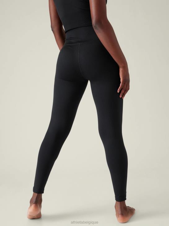 Athleta femmes Aurora moulant sans couture JRTZ39 vêtements noir