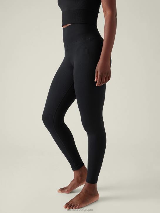 Athleta femmes Aurora moulant sans couture JRTZ39 vêtements noir