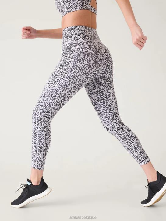 Athleta femmes Collant 7/8 texturé Ultimate Stash JRTZ19 vêtements camilla eau violette texture