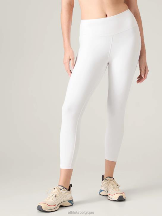 Athleta femmes cachette d'intervalle 7/8 serrée JRTZ146 vêtements blanc brillant