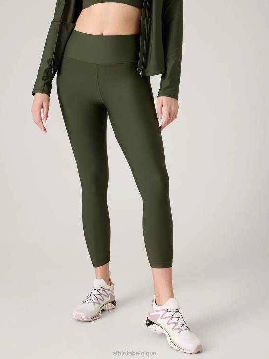 Athleta femmes cachette d'intervalle 7/8 serrée JRTZ1 vêtements tremble, olive