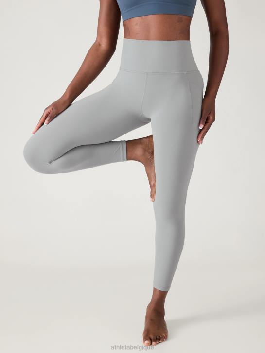 Athleta femmes cachette de salutation 7/8 serrée JRTZ150 vêtements nuage d'orage