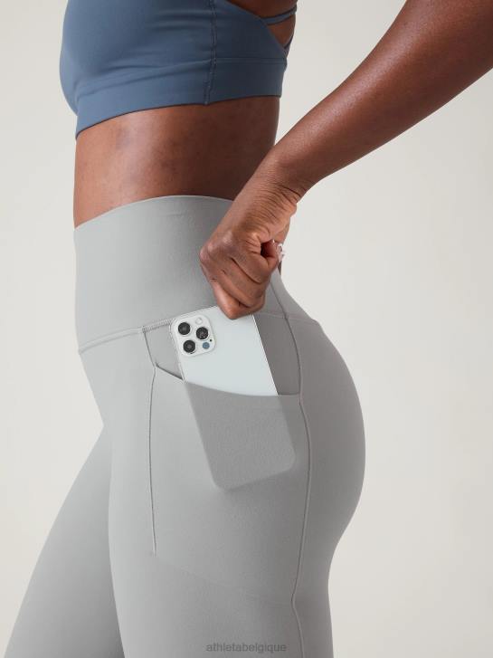 Athleta femmes cachette de salutation 7/8 serrée JRTZ150 vêtements nuage d'orage