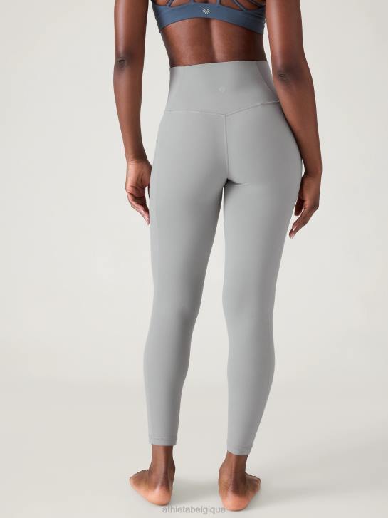 Athleta femmes cachette de salutation 7/8 serrée JRTZ150 vêtements nuage d'orage