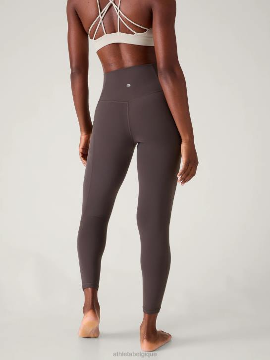 Athleta femmes cachette de salutation 7/8 serrée JRTZ170 vêtements schiste argileux