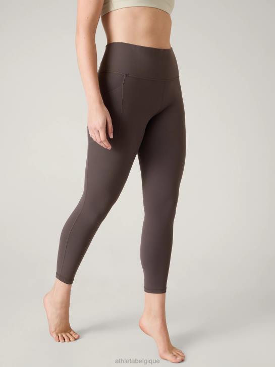 Athleta femmes cachette de salutation 7/8 serrée JRTZ170 vêtements schiste argileux