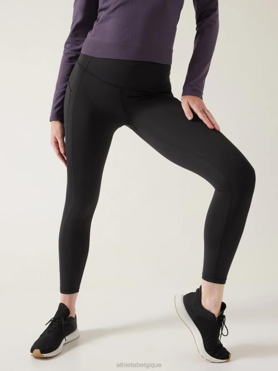 Athleta femmes cachette ultime 7/8 serrée JRTZ148 vêtements noir