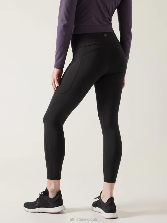 Athleta femmes cachette ultime 7/8 serrée JRTZ148 vêtements noir