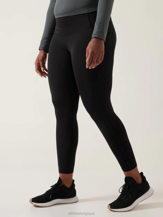 Athleta femmes cachette ultime 7/8 serrée JRTZ148 vêtements noir