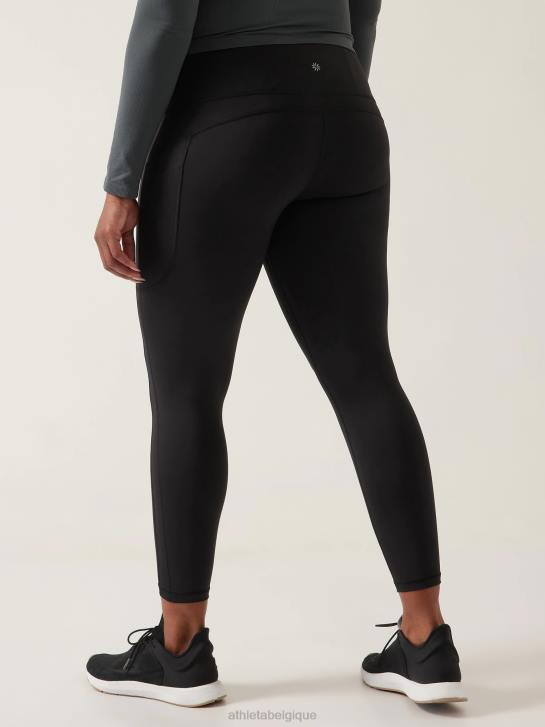 Athleta femmes cachette ultime 7/8 serrée JRTZ148 vêtements noir