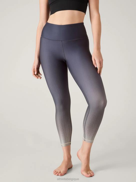 Athleta femmes collant elation 7/8 taille ultra haute JRTZ76 vêtements gris ombre numérique