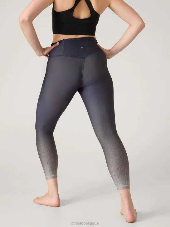 Athleta femmes collant elation 7/8 taille ultra haute JRTZ76 vêtements gris ombre numérique